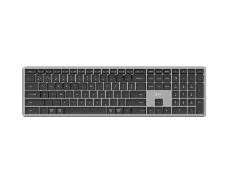 x-kom Alu Keys Black